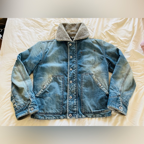 Diesel Sherpa lined denim jacket - Picture 5 of 16